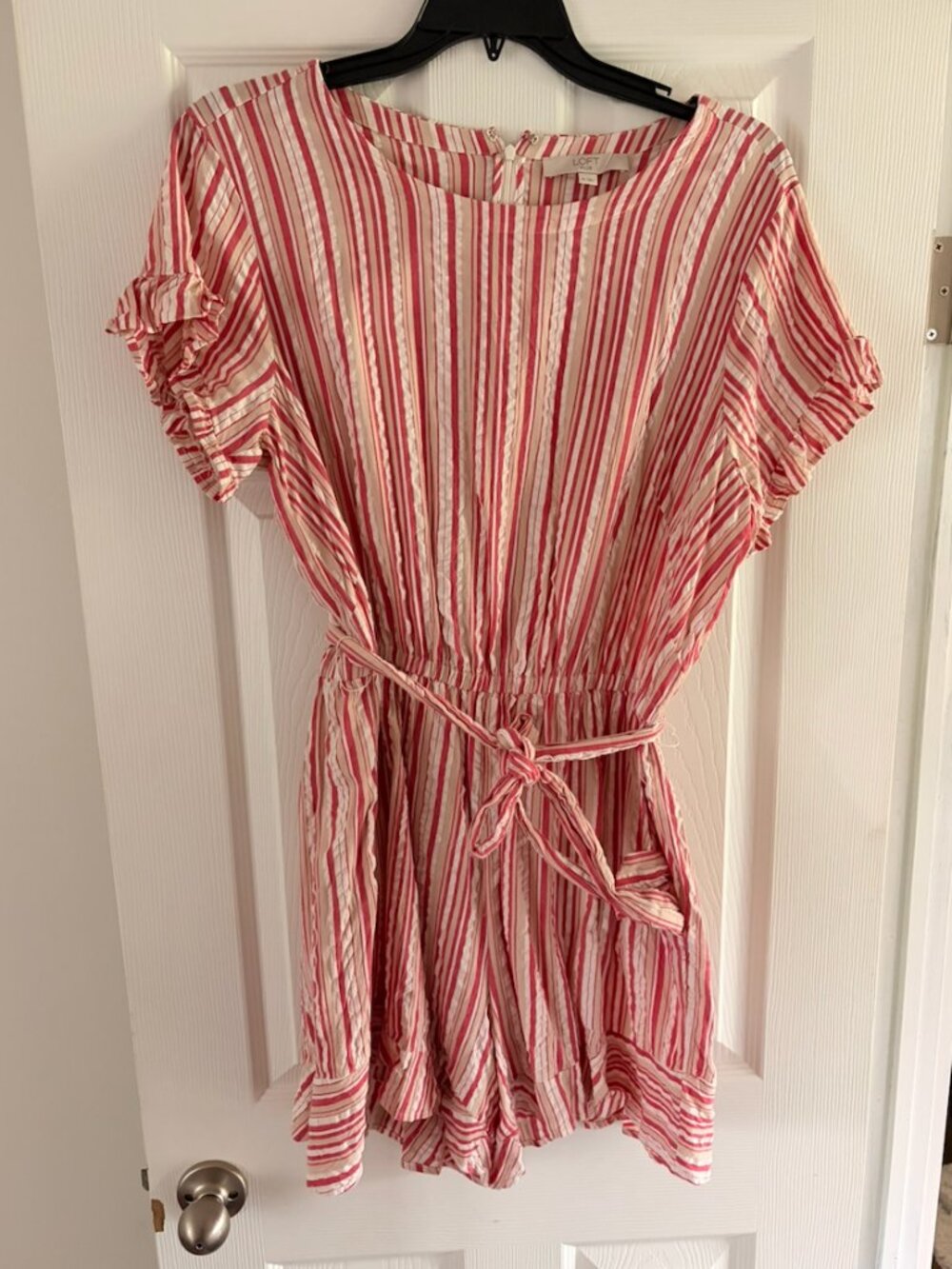 Loft Plus Seersucker Romper